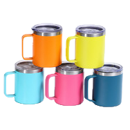 Doble capa de acero inoxidable tazas aislantes hombres y mujeres al aire libre tazas de titanio copas de agua Item Picture