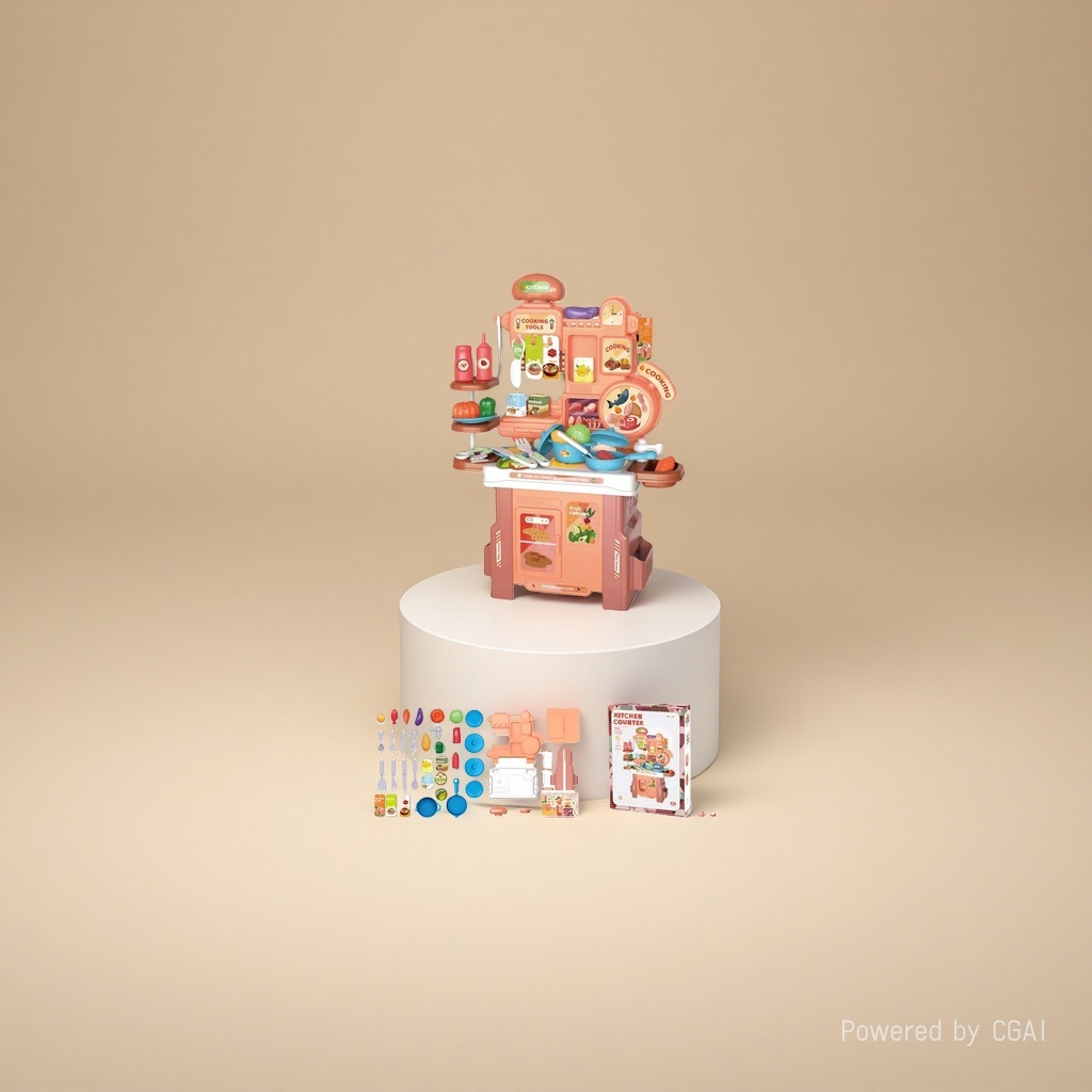 Children's toys, kitchen counter, mini kitchen, kitchenware, toys, girls' small toys Specification image