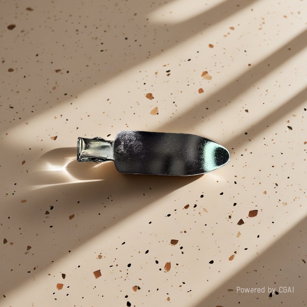 Xiaogao hair accessory flat duck clip like leather paint alloy hair accessory Application Scenario