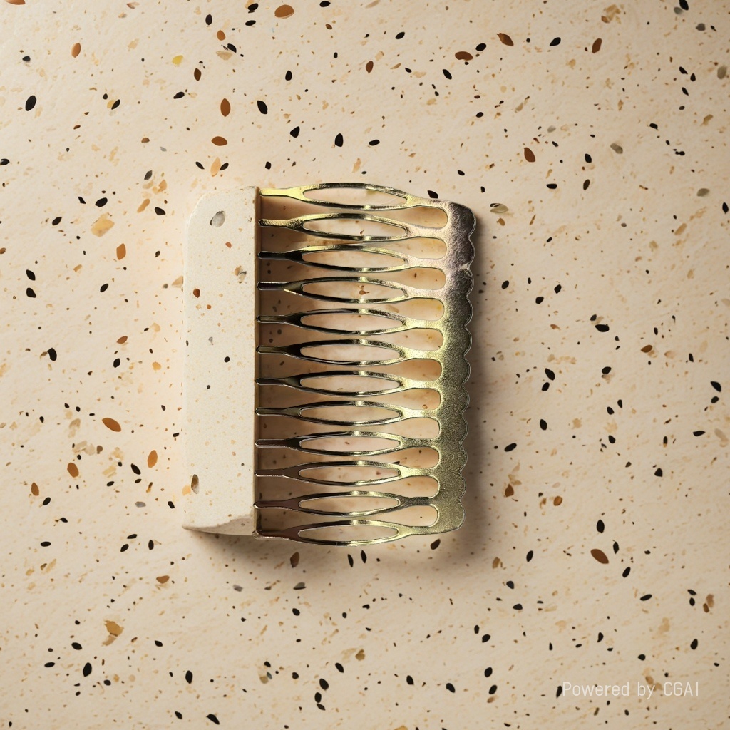 Xiao Gao accessories, flat hair combs, alloy hair accessories Application Scenario