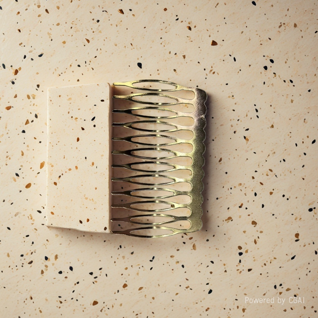 Xiao Gao accessories, flat hair combs, alloy hair accessories