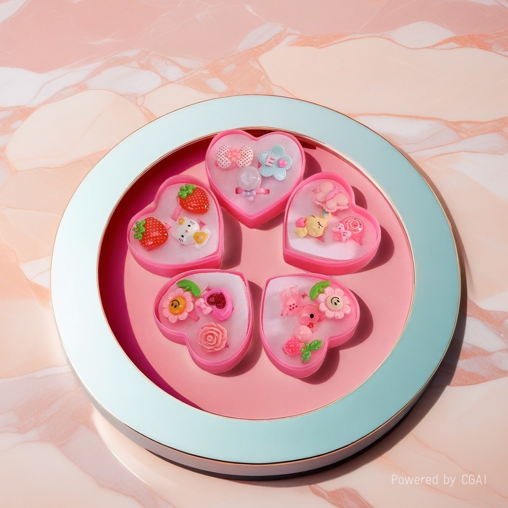 Children's fabric hair clips, baby hooded cartoon headwear, mother and baby products, cute hair accessories. 094421147