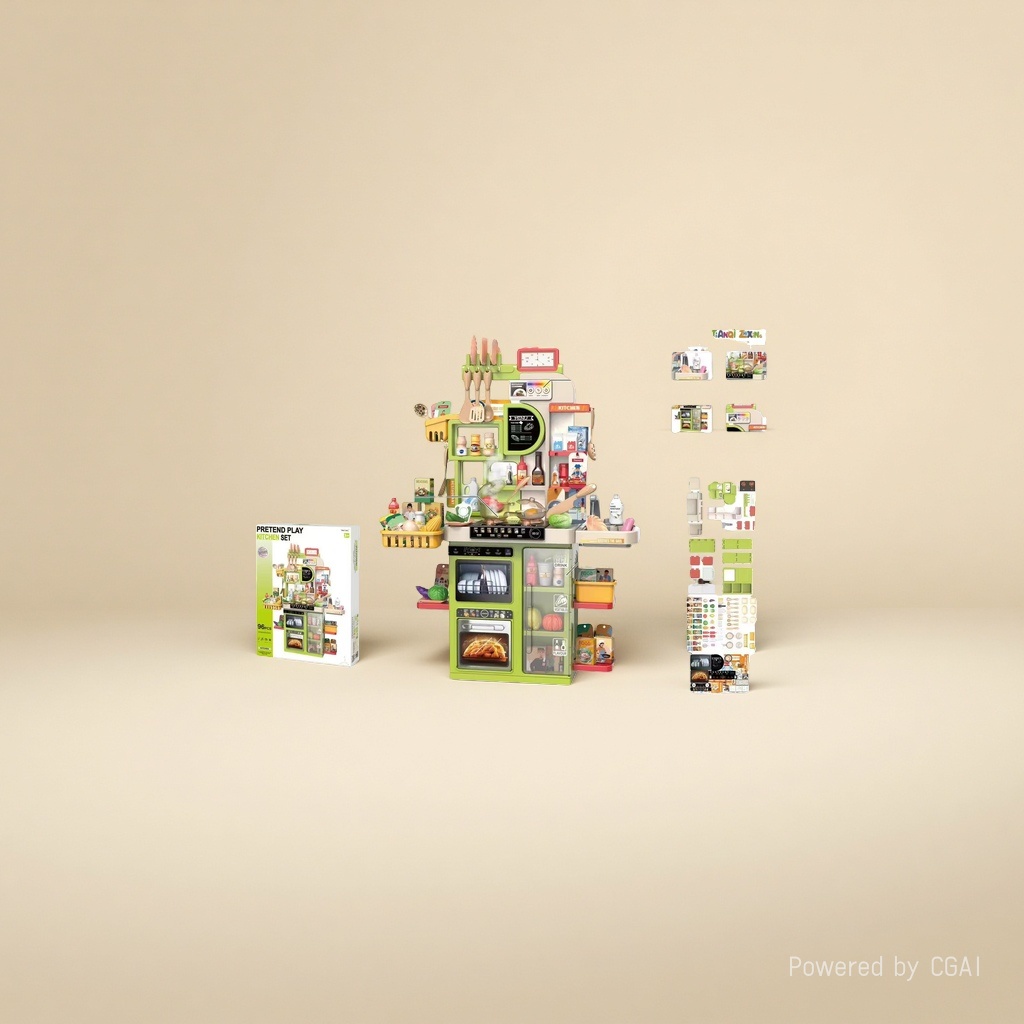 Pretend Play Kitchen Set mini kitchen children 's kitchenware Application Scenario