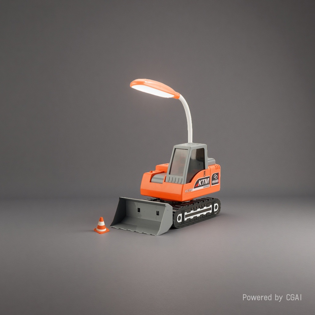 The best-selling new multi-functional excavator, bulldozer, desk lamp, night light strip, pencil sharpener can be used as a mobile phone stand and toy Application Scenario