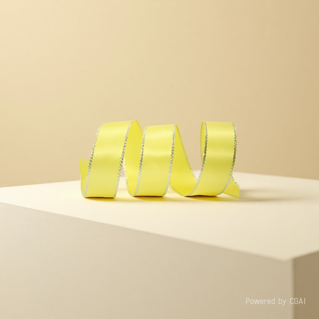 diy flower shop gift packaging ribbon with 5-point printable color and silver edge details Picture