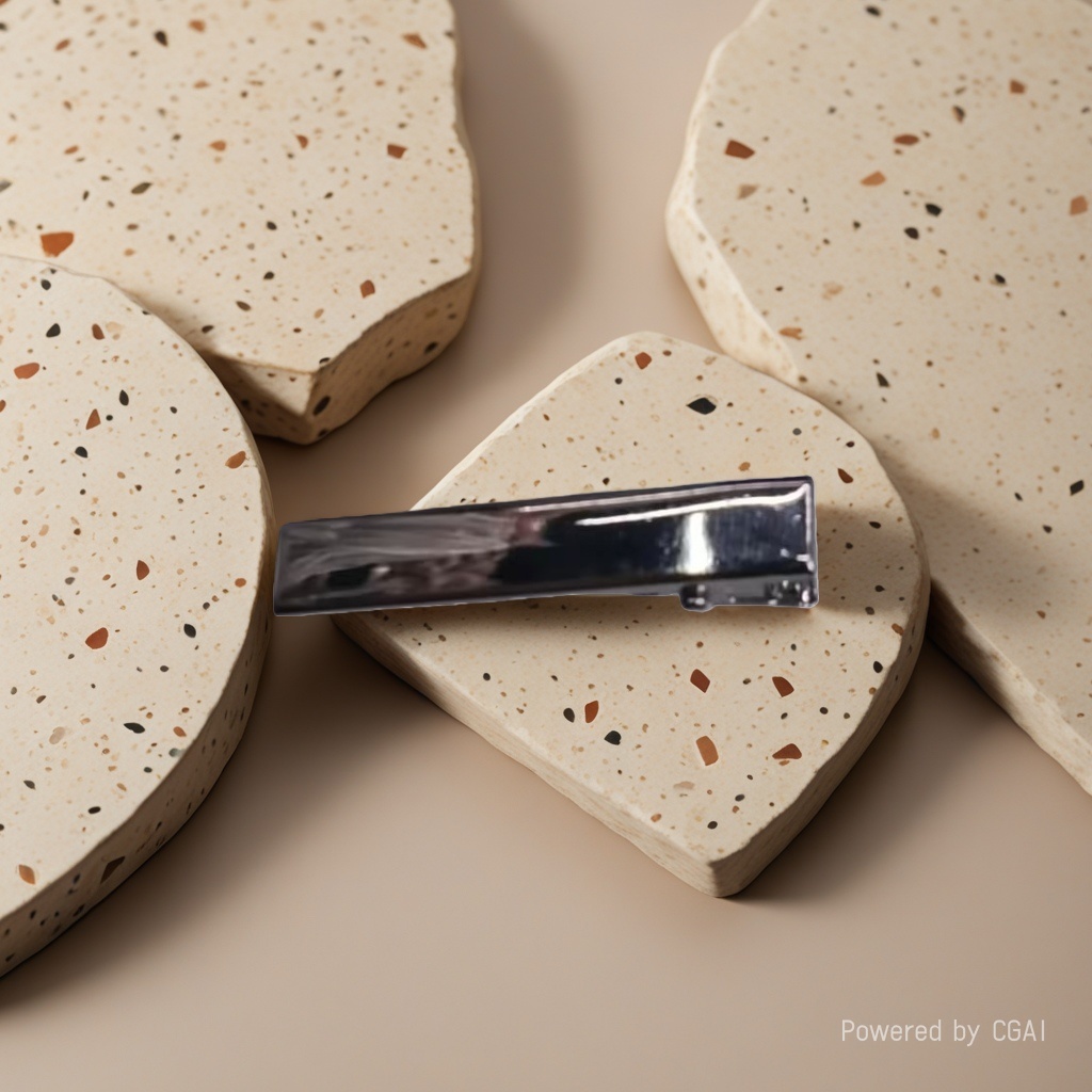 Square duckbill clips, diy handcrafted hair clips, headwear, simple side clips, bangs clips, alloy square clips, hair clip accessories
