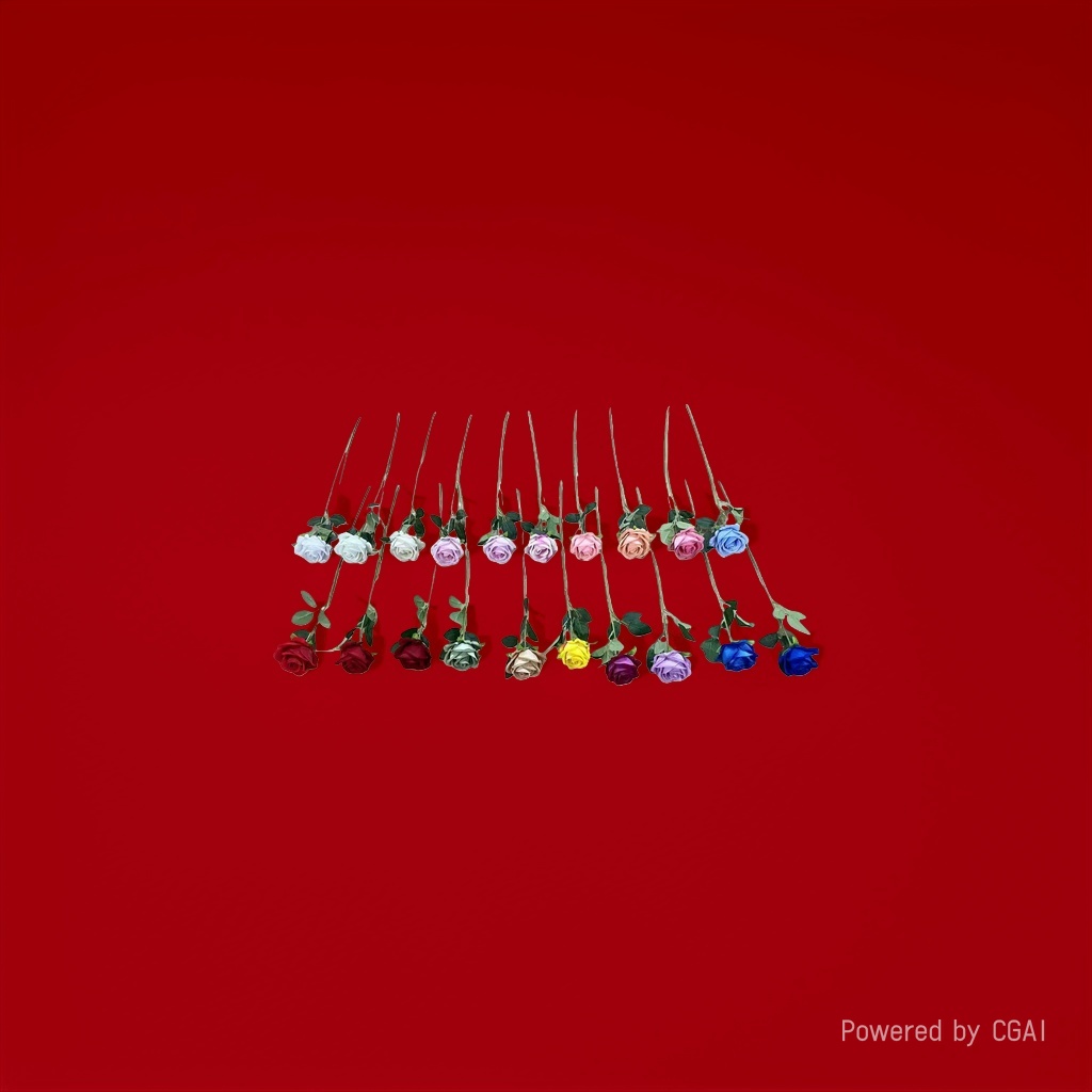 Simulated roses, colorful rose bouquets, reunion bouquets with rose petals, pearl roses details Picture