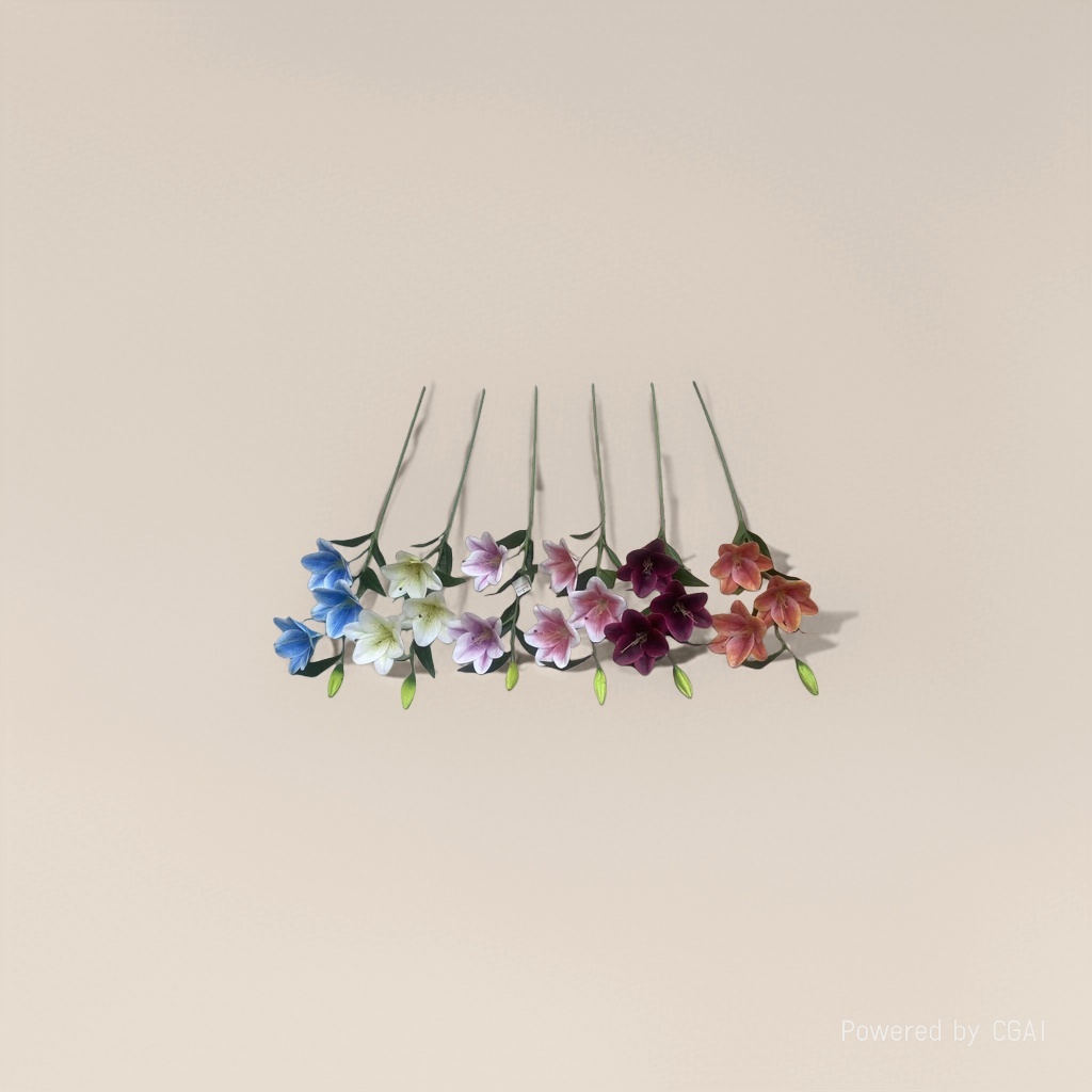 Monet's Garden faux plastic flowers, artificial flowers, handcrafted flower materials, perfume lilies Application Scenario