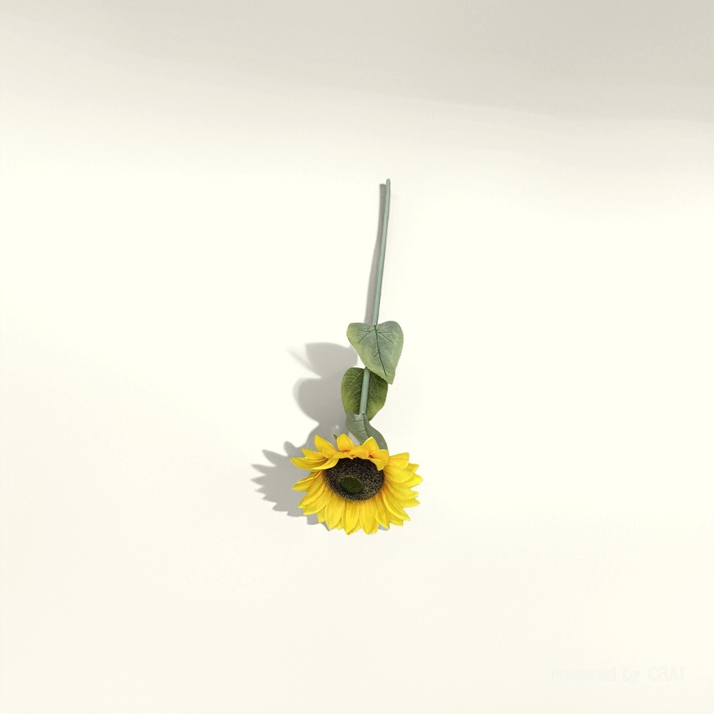 Monet's Garden faux plastic flowers, handcrafted flower materials, artificial flowers, decorative leather tubes, sunflowers