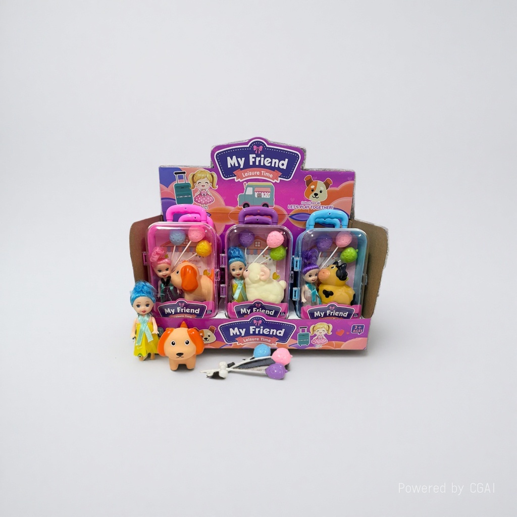 My Friend Leisure Time Children's Multi-functional Toy Table Game Table Drawing Girls Toy Set Application Scenario