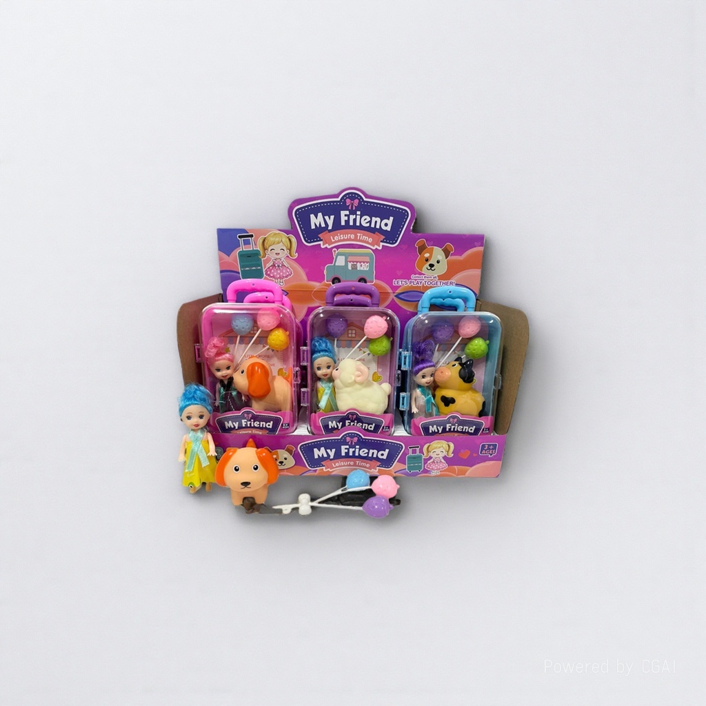 My Friend Leisure Time Children's Multi-functional Toy Table Game Table Drawing Girls Toy Set