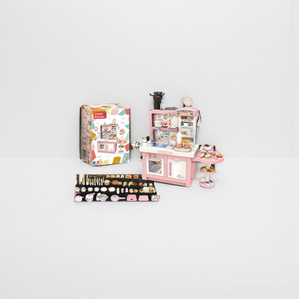 Children's toy kitchen set, mini kitchenware, girls' small toys Application Scenario