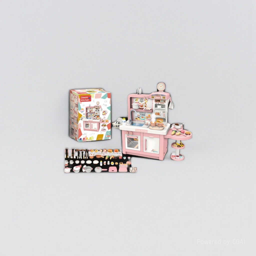 Children's toy kitchen set, mini kitchenware, girls' small toys details Picture