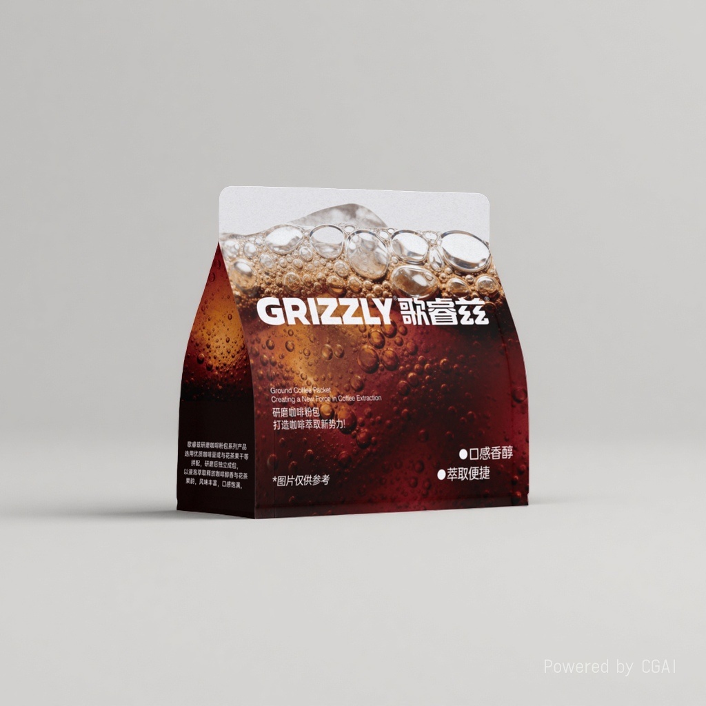 GRIZZLY Gran Coffee Powder Pack, Instant coffee powder 20g×10 packs Specification image