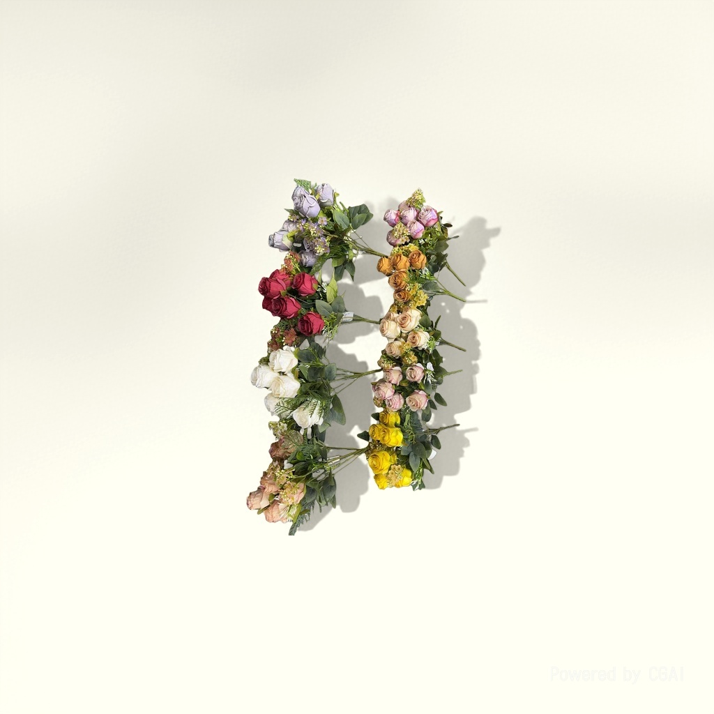 Monet's Garden Artificial plastic flowers, handcrafted flower materials, artificial flower decoration 110937959 details Picture