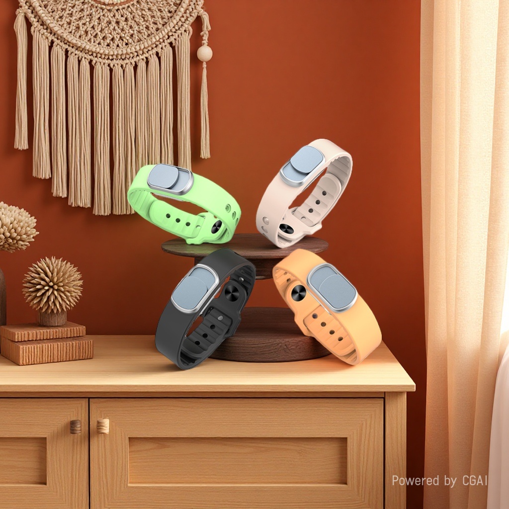 New mosquito repellent wristband for adults, children, outdoor use, baby mosquito repellent watch, waterproof plant essential oil Application Scenario