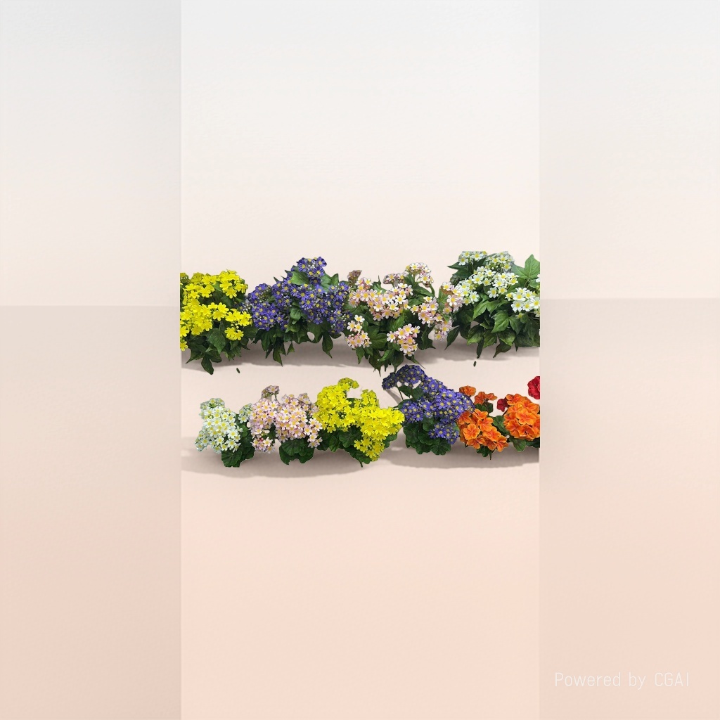 Monet's Garden Artificial plastic flowers, handcrafted flower materials, artificial flower decoration 111756741 details Picture