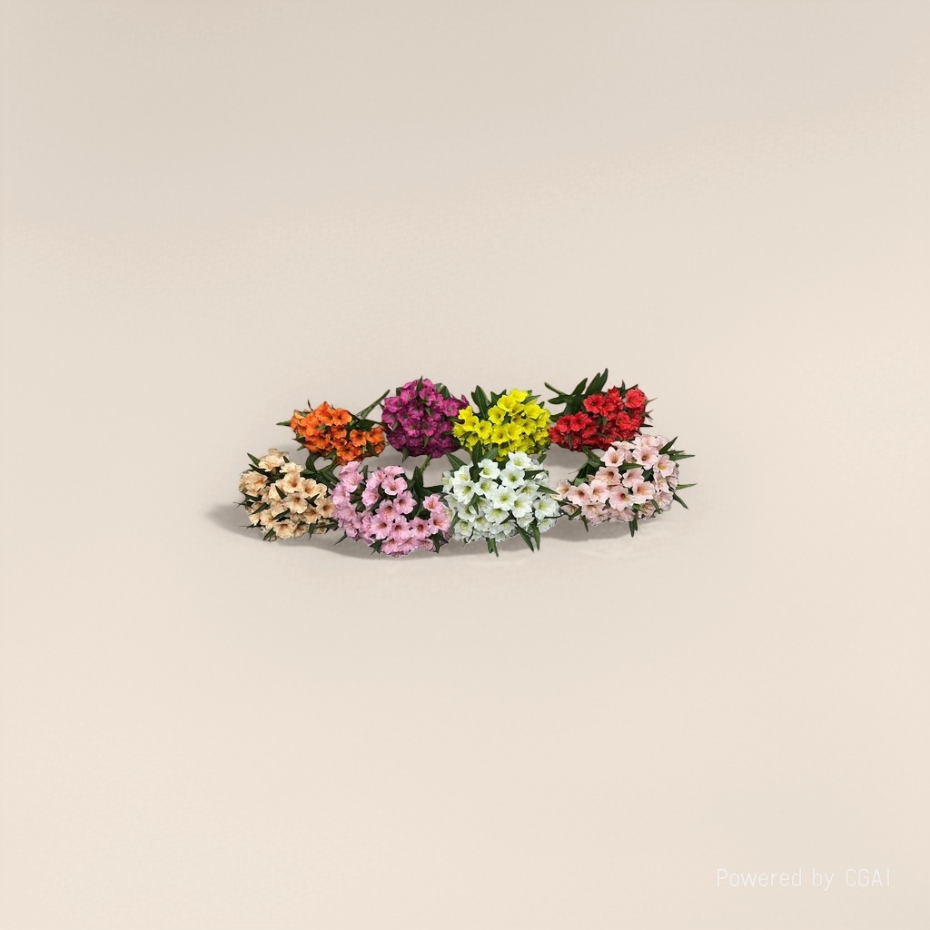Monet's Garden faux plastic flowers, artificial flowers, handcrafted flower materials Application Scenario