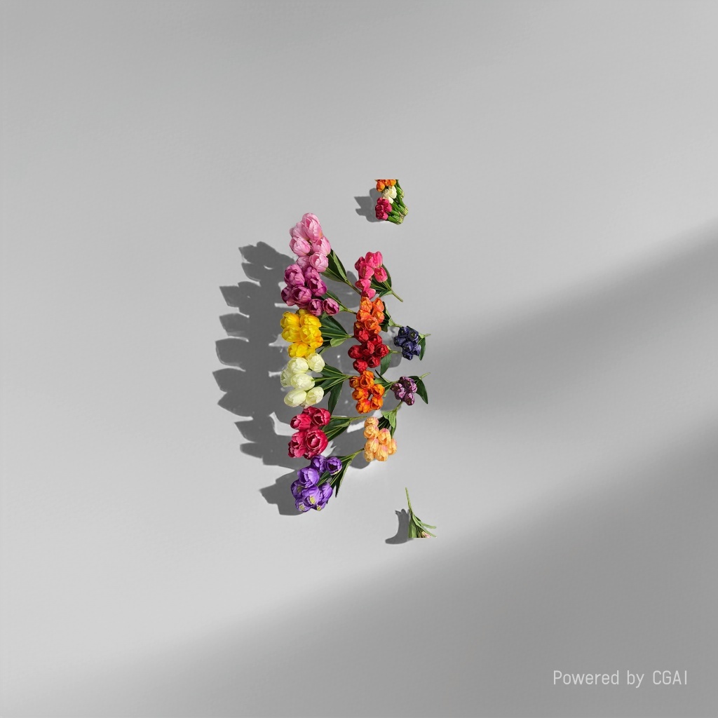 Monet Garden Artificial Plastic Flowers, handcrafted flower materials, artificial flower decoration 112639220