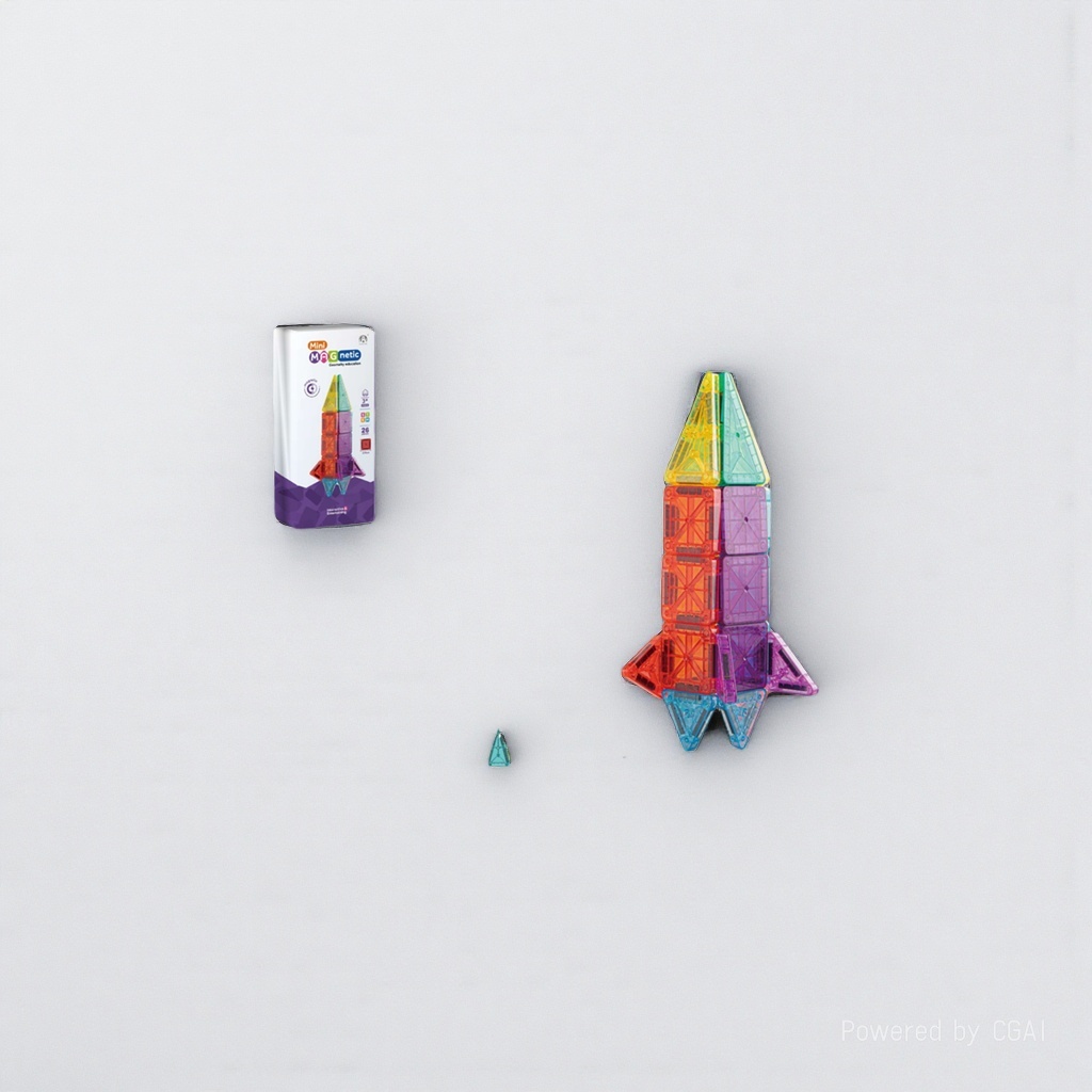 Magnetic building block toys, rocket models, magnetic colored magnetic attraction blocks, magnetic sheets, magnetic balls