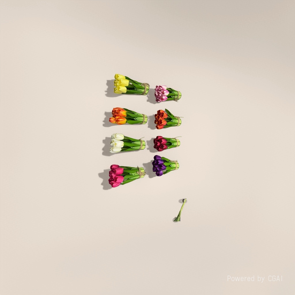 Monet Garden Artificial Plastic Flowers, handcrafted flower materials, artificial flower decoration 112803463 Specification image