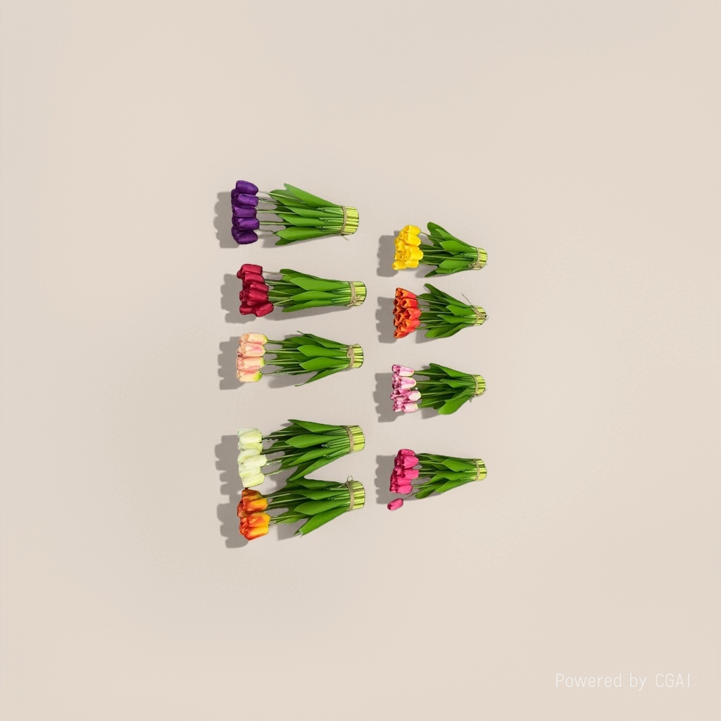 Monet Garden Artificial Plastic Flowers, handcrafted flower materials, artificial flower decoration 112933194 Specification image