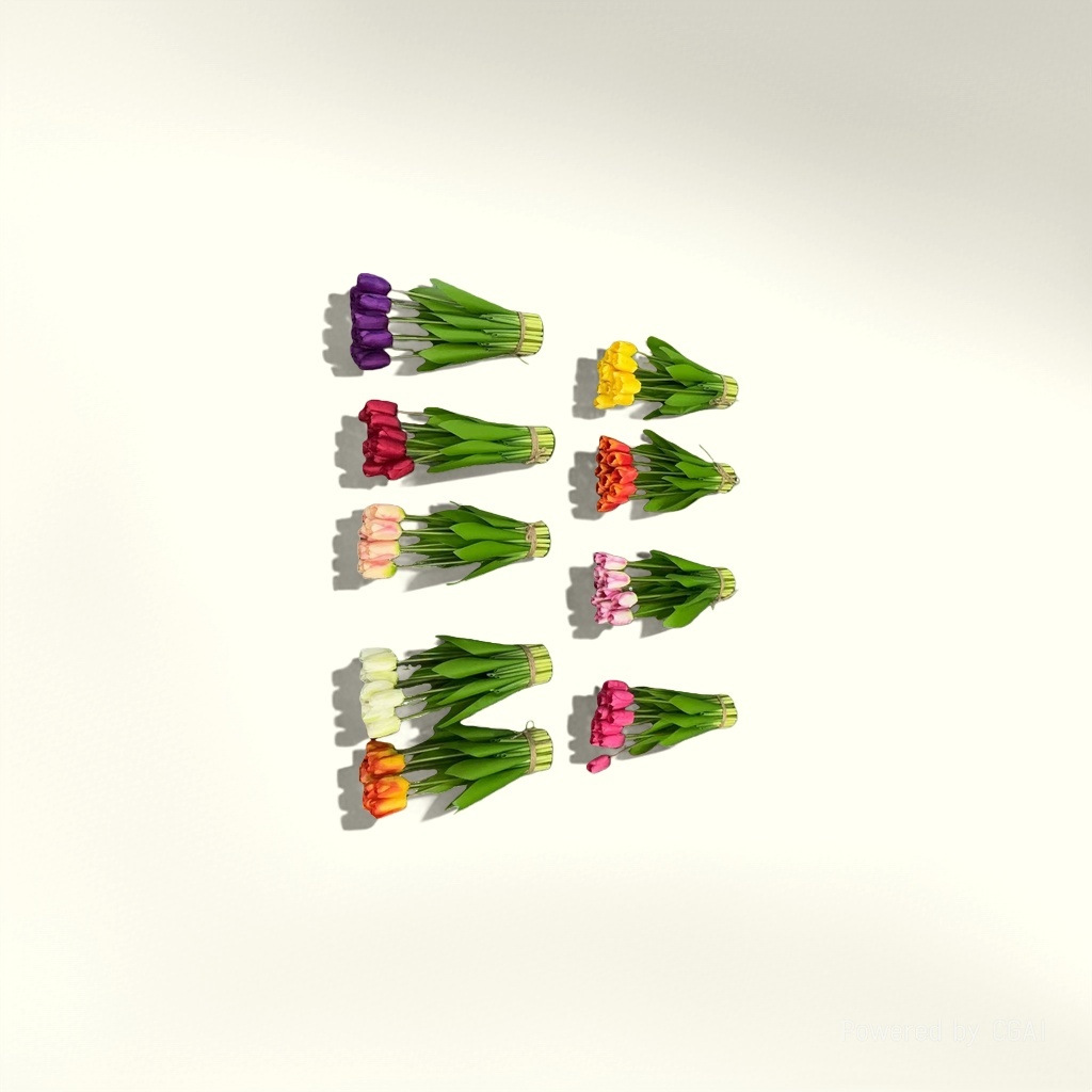 Monet Garden Artificial Plastic Flowers, handcrafted flower materials, artificial flower decoration 112933194