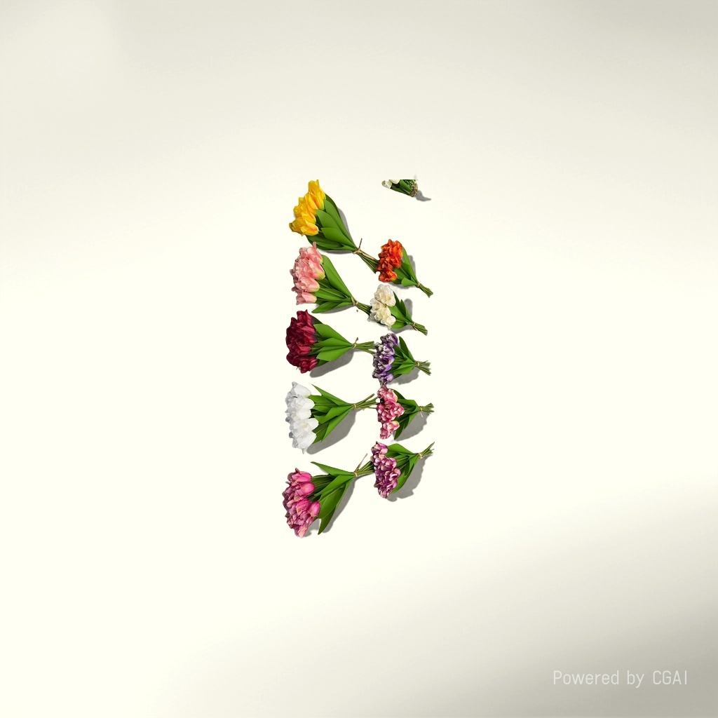 Monet Garden Artificial Plastic Flowers, handcrafted flower materials, artificial flower decoration, 113031977