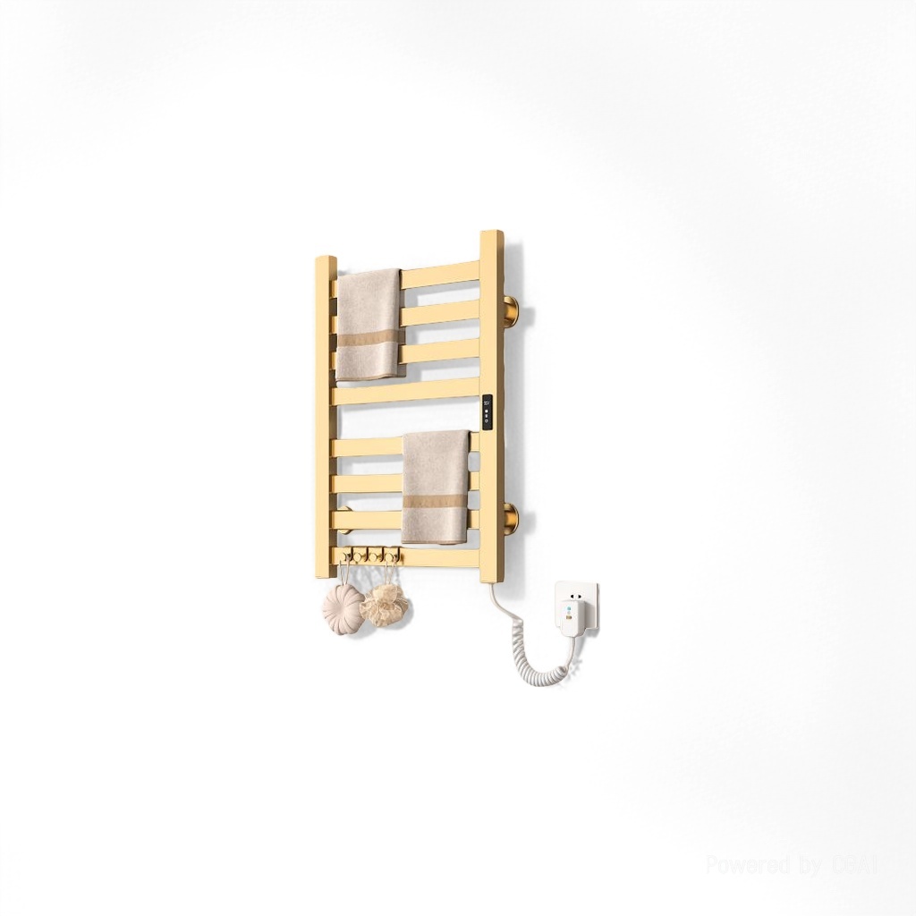 Smart constant-temperature household drying electric towel rack for bathroom, single-layer 4+4 details Picture