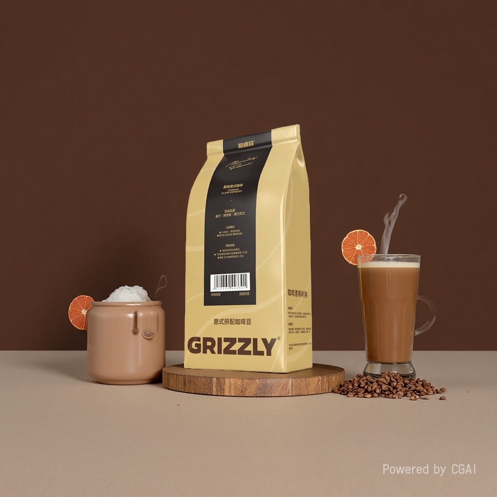 Brown Bear Coffee, Daily Coffee Instant Latte, Blue Mountain Coffee, sugar-free wholesale, Dingzhi