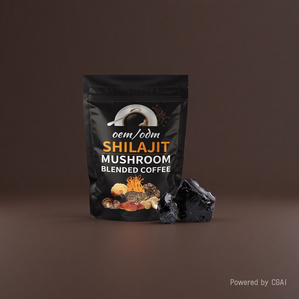 Cherry mushroom coffee blend Xilai Mushroom Coffee Instant Export OEM Private Label Application Scenario