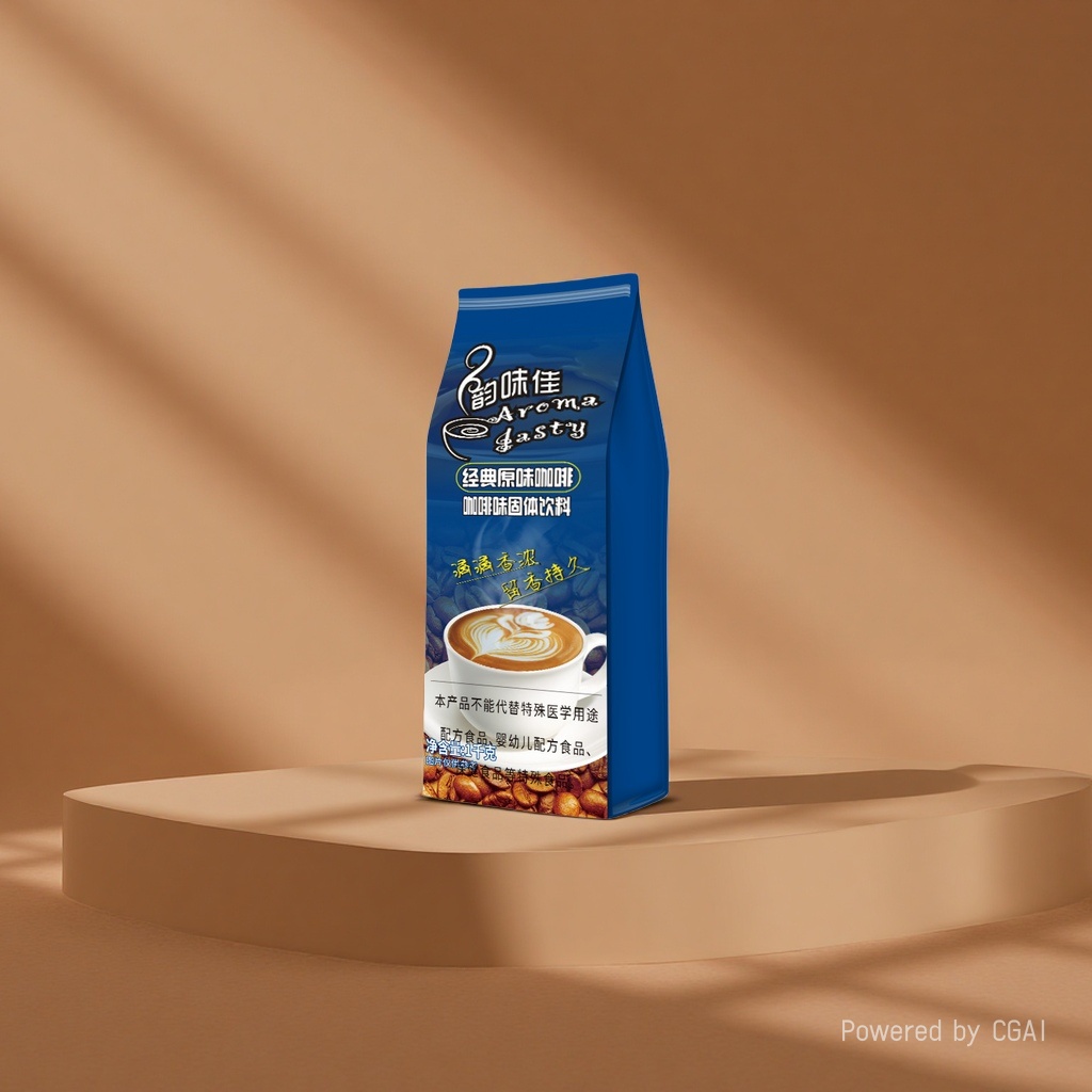 Three-in-one black coffee, original flavor coffee, 1000g coffee powder, commercial beverage raw materials, instant pure coffee Application Scenario