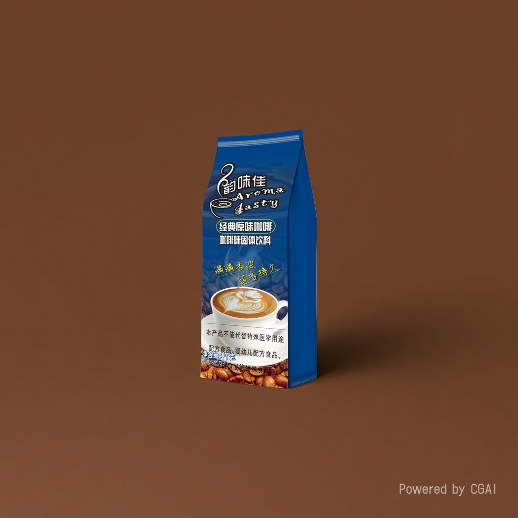 Three-in-one black coffee, original flavor coffee, 1000g coffee powder, commercial beverage raw materials, instant pure coffee Specification image