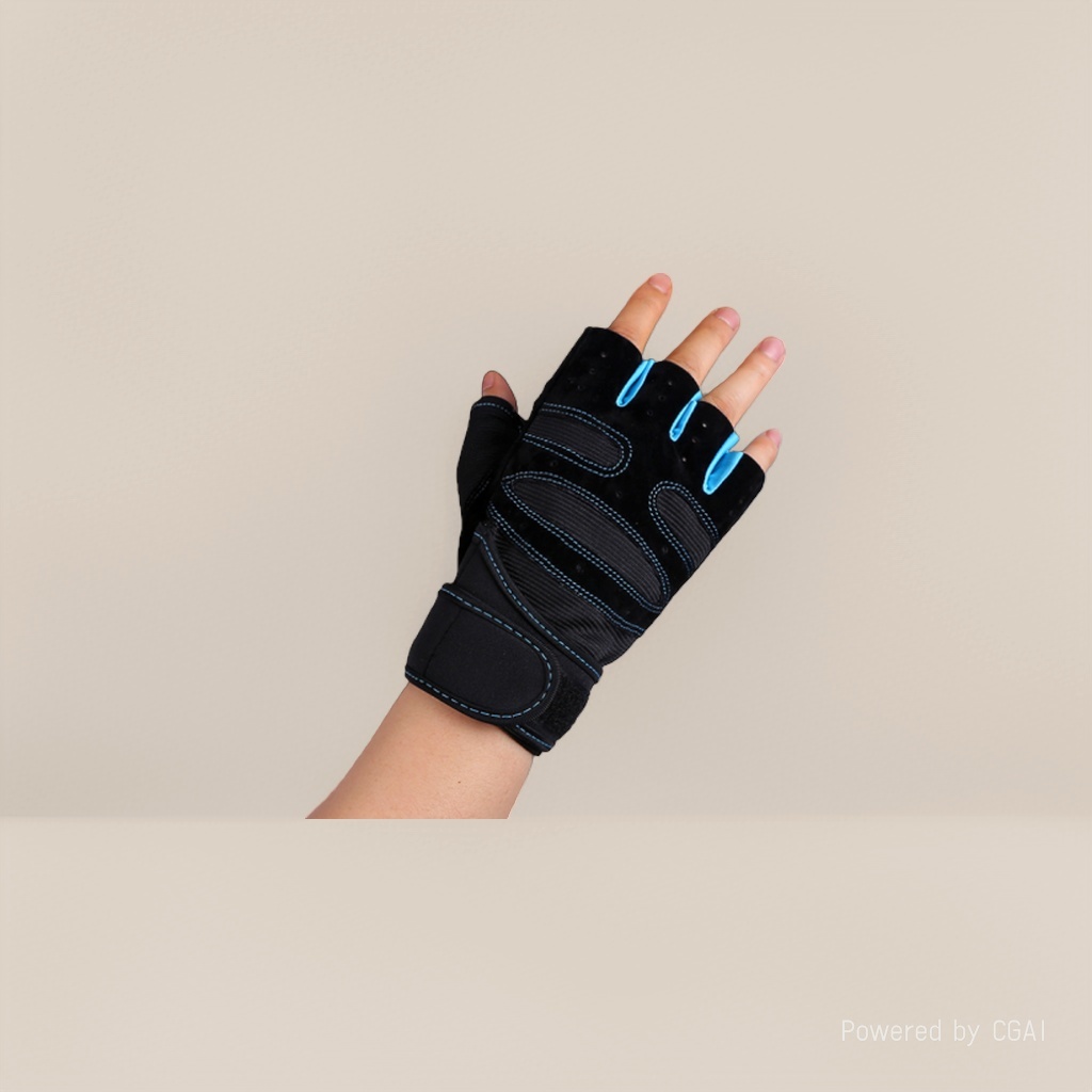 The foreign trade half-finger gloves for female students in autumn and winter expose fingers when writing. Thickened, warm and non-falling cotton Application Scenario