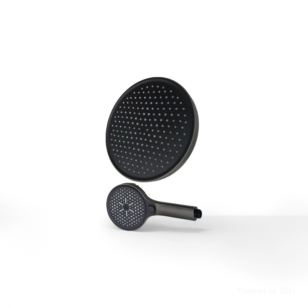 Hand-held shower head, gun dust, shower head, hardware faucet, shower head Specification image