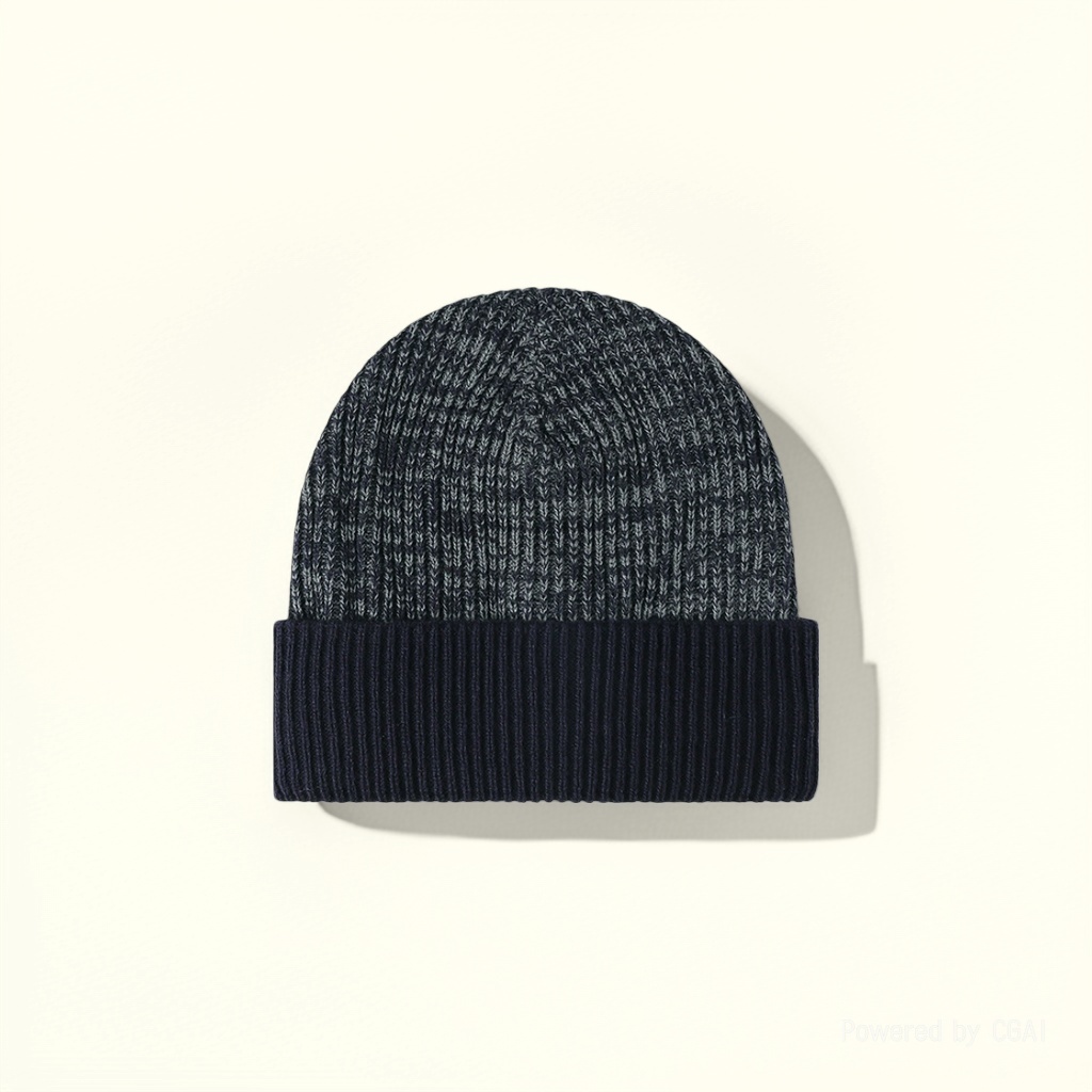 Two-tone acrylic men's and women's autumn and winter new Korean-style headwear, warm, versatile and face-enhancing, small pile pile woolen hat, cold hat Application Scenario