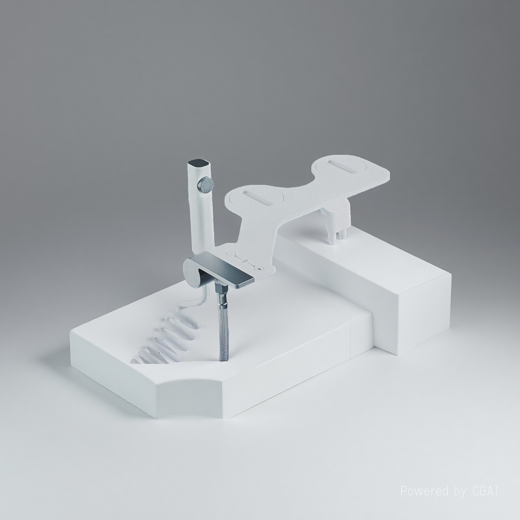 Intelligent toilet seat bottom plate fixing accessory bracket connection parts