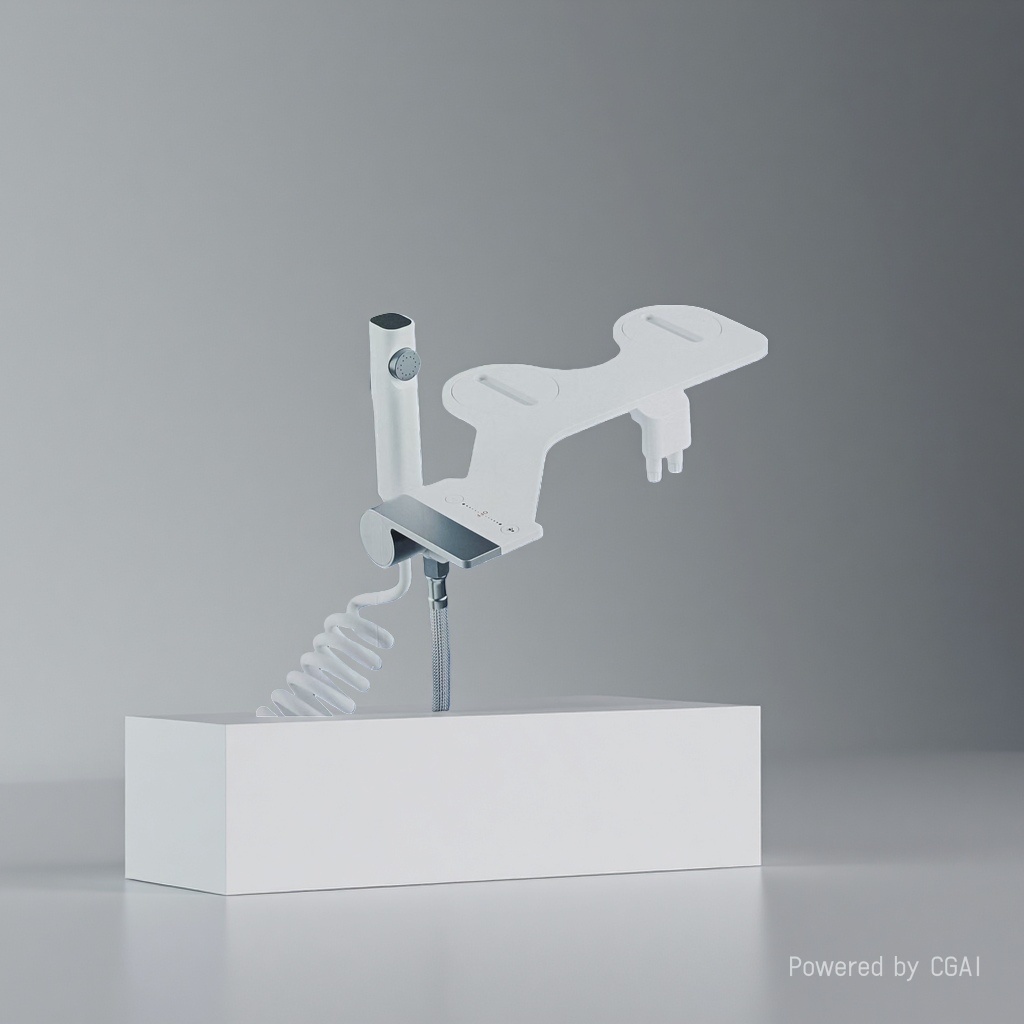 Intelligent toilet seat bottom plate fixing accessory bracket connection parts Specification image