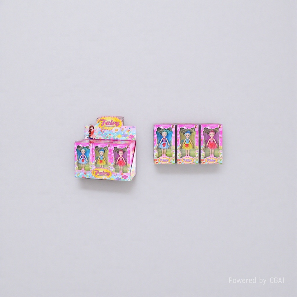 Fairy Dream Elves series toy doll packaging boxes, blind bags, trendy building blocks, tanks, cake boxes, food, stress-relieving toys details Picture