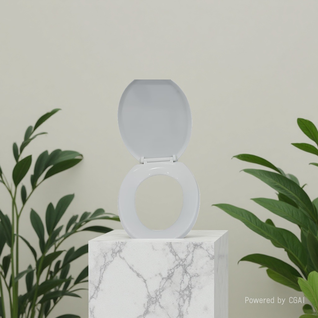 Ordinary toilet seat, toilet seat, temporary toilet seat, sanitary ware details Picture