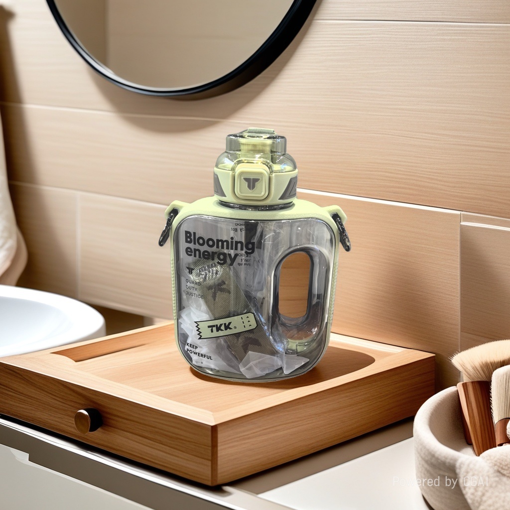 Transparent water bottle, thermos cup, cold water bottle, cold water bottle, thermos flask, thermos coffee pot, hot water bottle gift Application Scenario