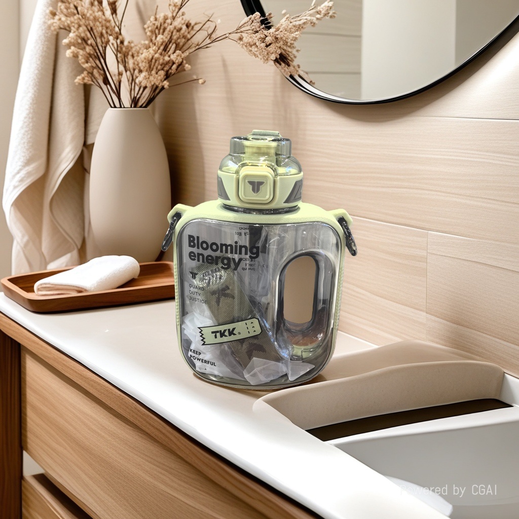 Transparent water bottle, thermos cup, cold water bottle, cold water bottle, thermos flask, thermos coffee pot, hot water bottle gift Specification image