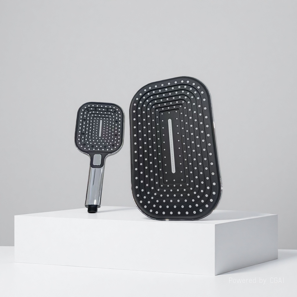 Household pressurized shower head set, bathroom shower head combination Specification image