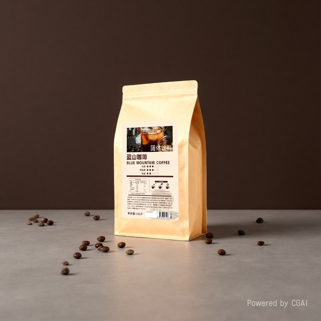 Brown Bear Coffee Premium Blue Mountain Flavor Instant Coffee, Espresso Powder wholesale Dingqi