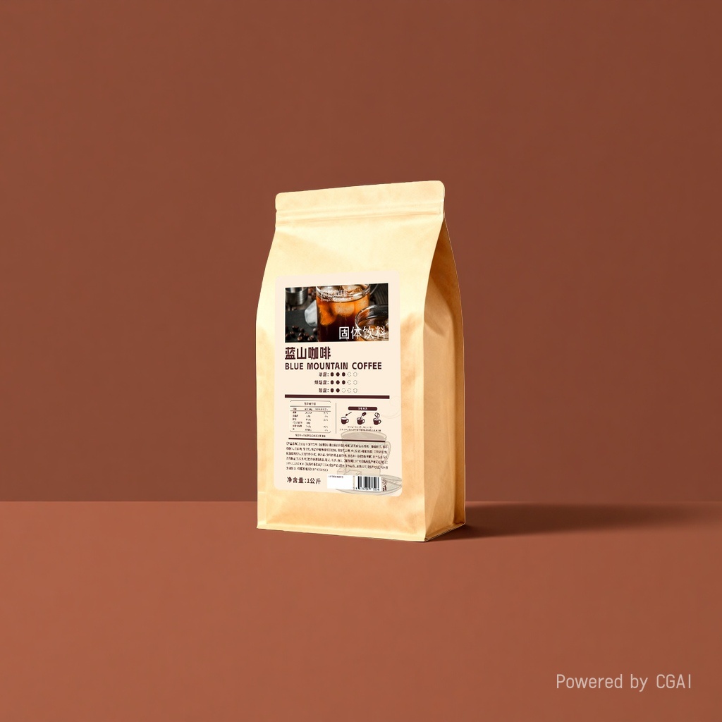 Brown Bear Coffee Premium Blue Mountain Flavor Instant Coffee, Espresso Powder wholesale Dingqi details Picture