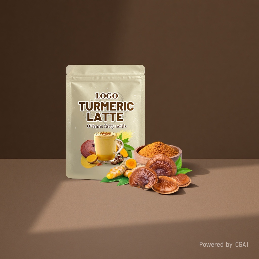 Turmeric Coffee export products, bagged OEM customized coffee, coffee export exclusively for instant powder cross-border Specification image