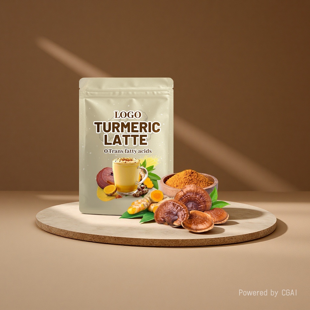 Turmeric Coffee export products, bagged OEM customized coffee, coffee export exclusively for instant powder cross-border