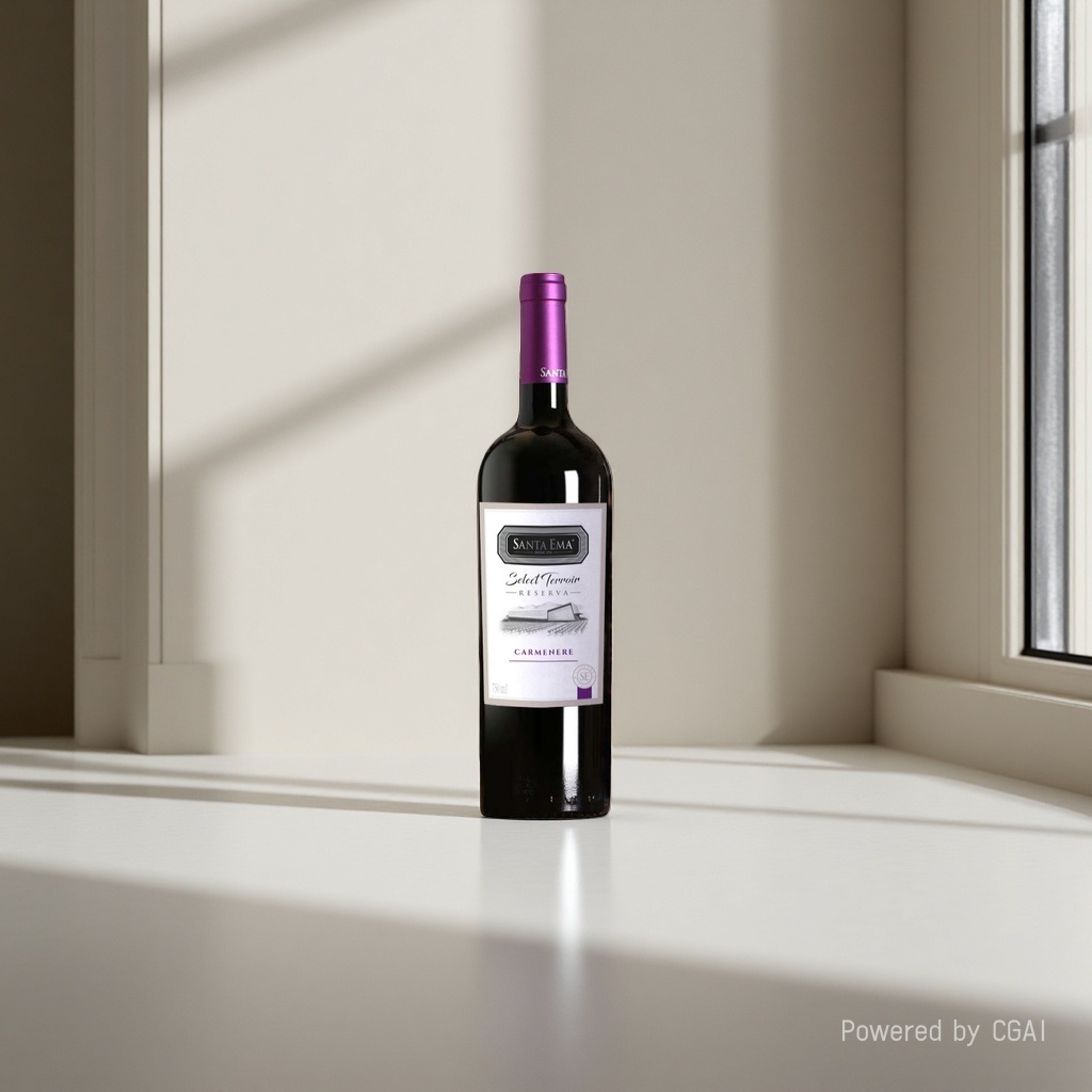 Chilean red wine imported in its original bottle, Carmenere dry red wine, is a rare and light luxury gift for banquets and festivals Specification image