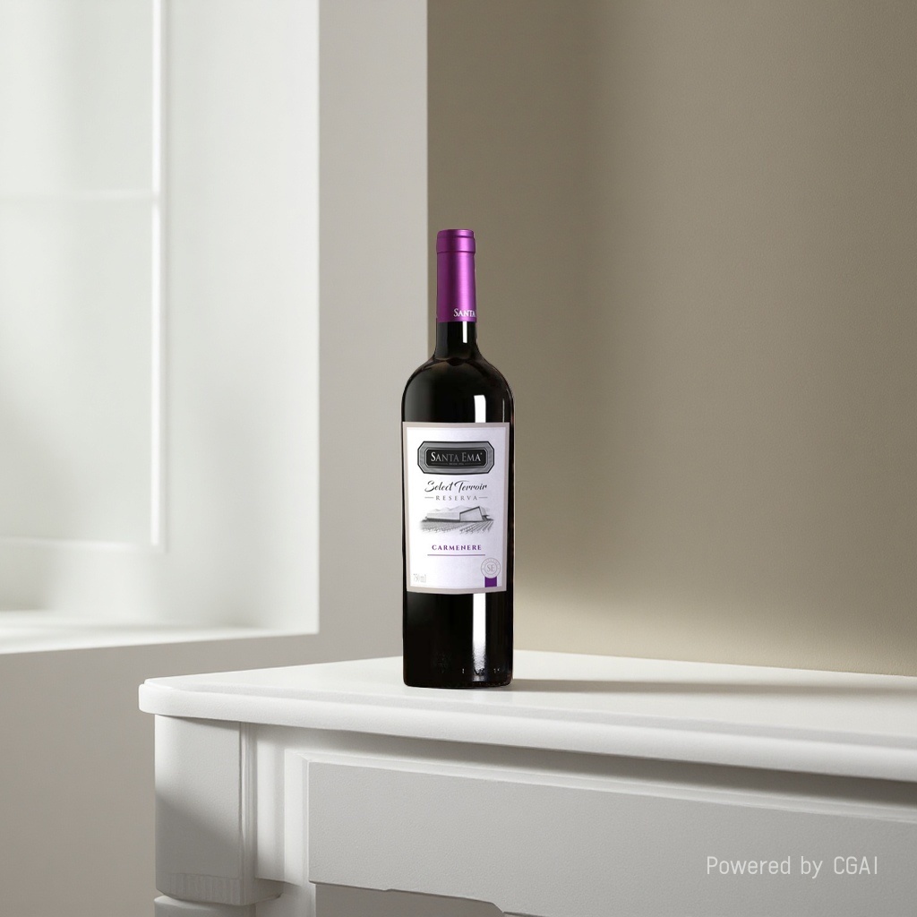 Chilean red wine imported in its original bottle, Carmenere dry red wine, is a rare and light luxury gift for banquets and festivals Application Scenario