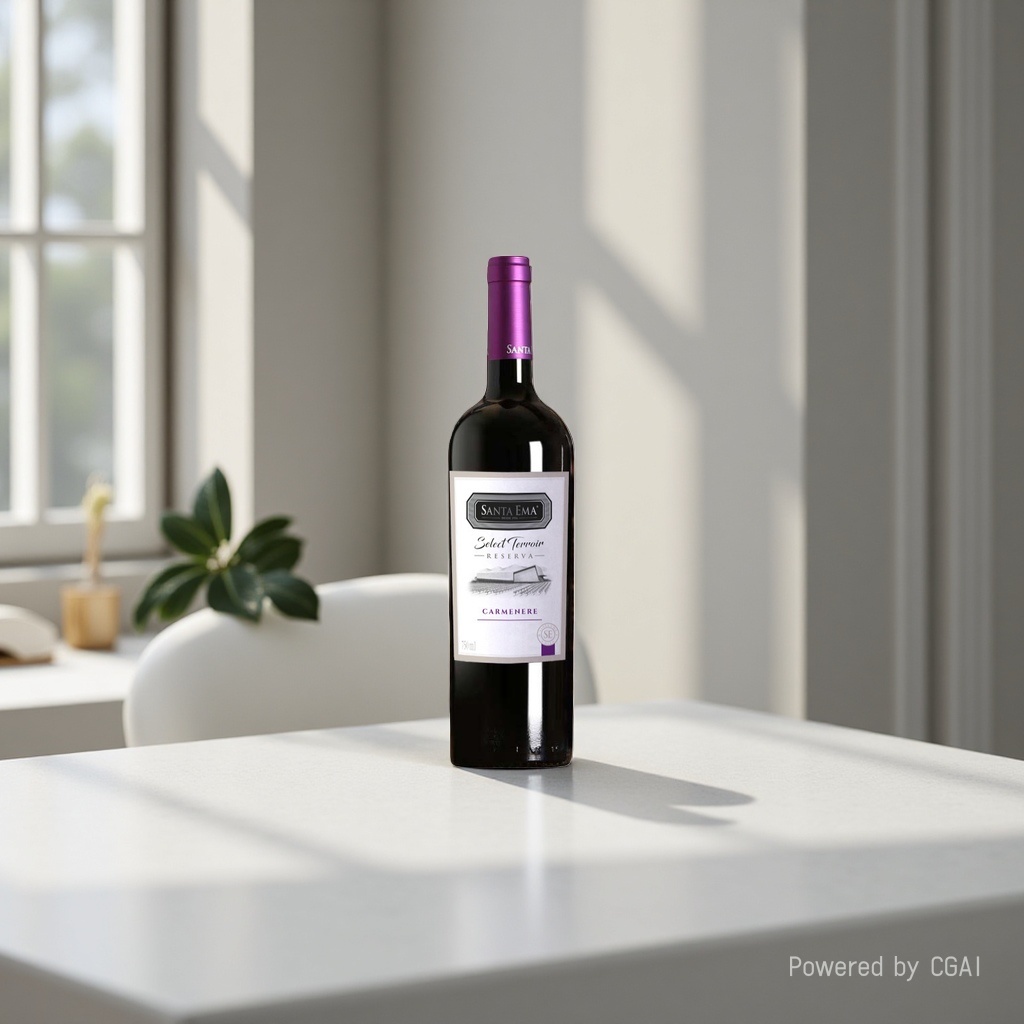 Chilean red wine imported in its original bottle, Carmenere dry red wine, is a rare and light luxury gift for banquets and festivals details Picture